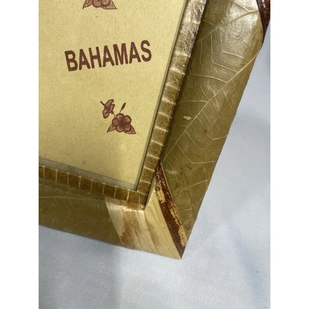 Banana Leaf Picture Frames Rope & Rafia Designs-Set Of 2 - 5